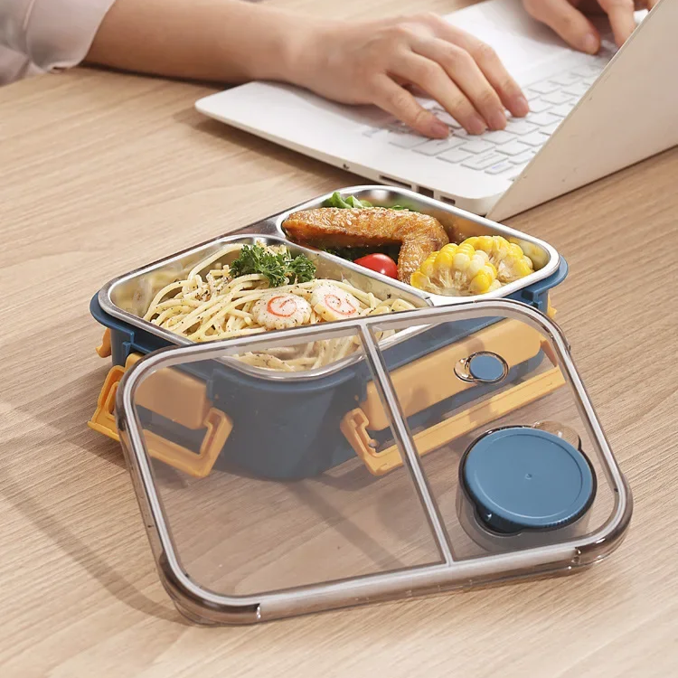 Isolierte Edelstahl-Lunchbox | Auslaufsicher & BPA-frei | Hält Speisen bis zu 6 h warm & 12 h frisch