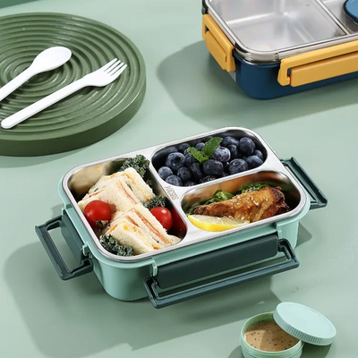 Isolierte Edelstahl-Lunchbox | Auslaufsicher & BPA-frei | Hält Speisen bis zu 6 h warm & 12 h frisch