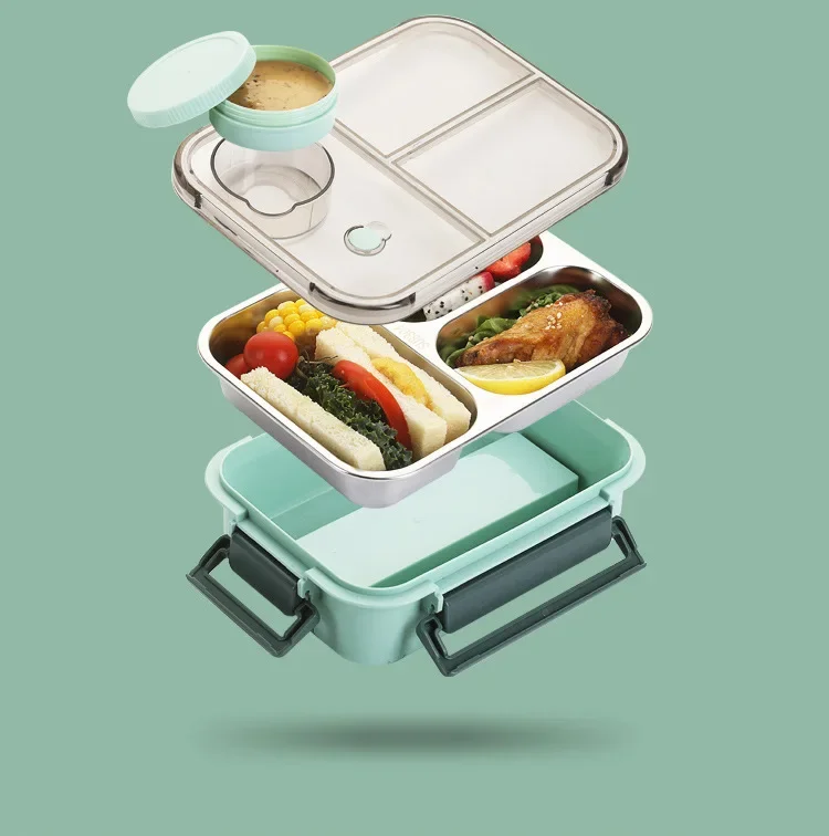 Isolierte Edelstahl-Lunchbox | Auslaufsicher & BPA-frei | Hält Speisen bis zu 6 h warm & 12 h frisch