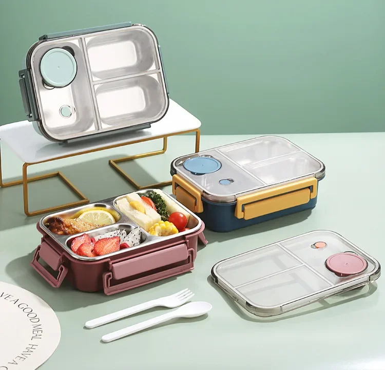 Isolierte Edelstahl-Lunchbox | Auslaufsicher & BPA-frei | Hält Speisen bis zu 6 h warm & 12 h frisch