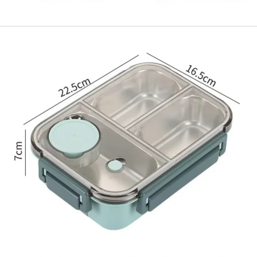 Isolierte Edelstahl-Lunchbox | Auslaufsicher & BPA-frei | Hält Speisen bis zu 6 h warm & 12 h frisch