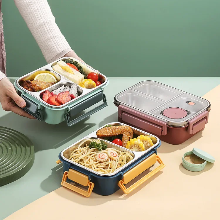 Isolierte Edelstahl-Lunchbox | Auslaufsicher & BPA-frei | Hält Speisen bis zu 6 h warm & 12 h frisch