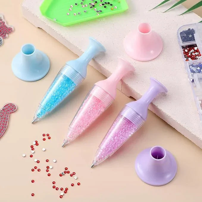 Ergonomischer Bastelstift | Präzisions Werkzeug für Diamond Painting, Nagelkunst & DIY