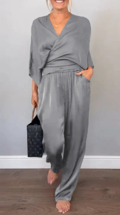 Teodora™ Glatte Satin-Eleganz