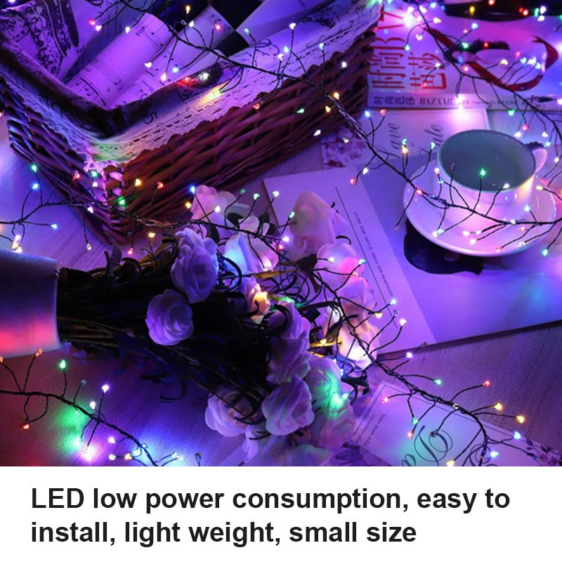 LED Kupferdraht Lichterkette | Flexibel, Formbar & Wasserdicht | Für Innen & Außen