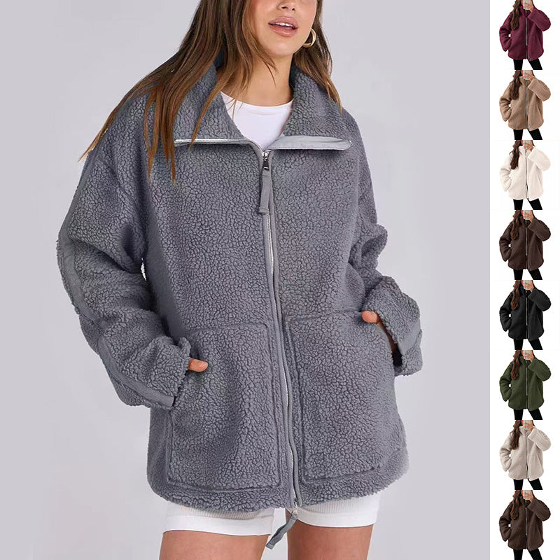 Luxus Fleece-Jacke