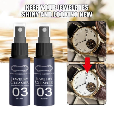 Schmuck Reiniger Spray | Schonende Tiefenreinigung für Gold, Silber & Diamanten | Lang anhaltender Glanz