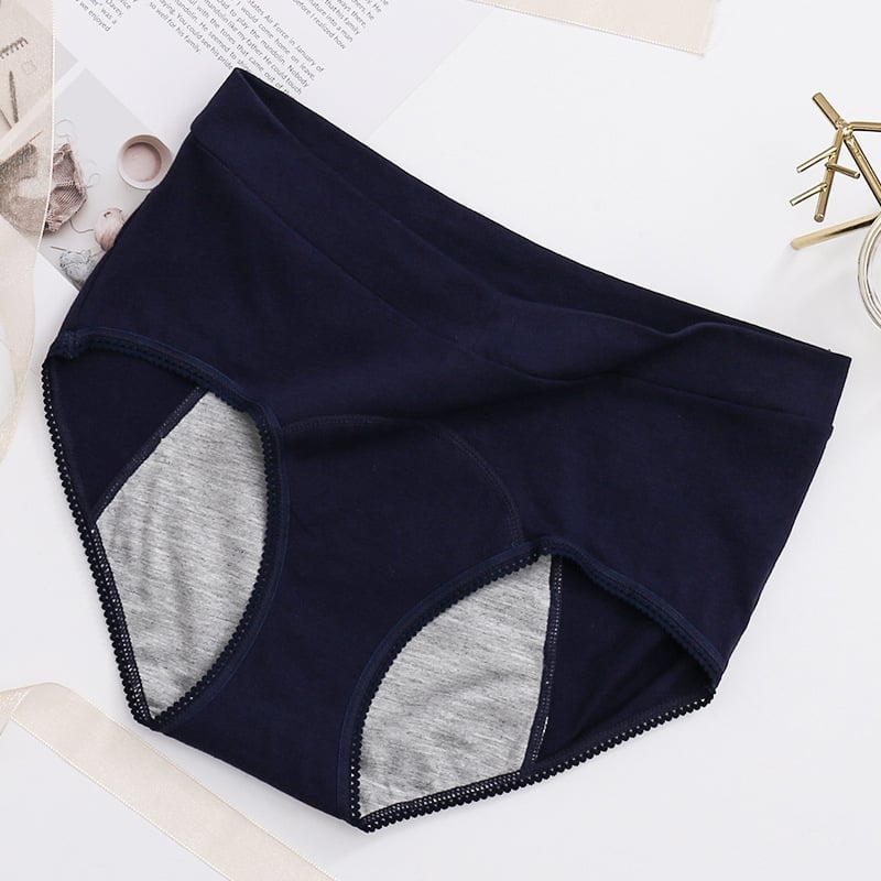 Damen Hoch geschnitten Slip auslaufsicher | Wiederverwendbare Perioden- & Inkontinenzunterwäsche | Atmungsaktiv & geruchshemmend