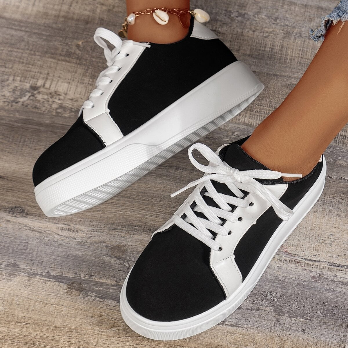 RetroFlex™ – Damen Sneakers mit Retro Flair für Alltag und Sport