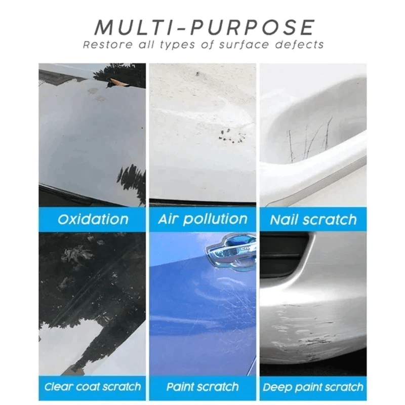 Auto Kratzerentferner | Lack-Politur & Glanzwiederherstellung | Für alle Lackfarben geeignet | Reparaturpaste