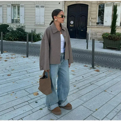 Theresa | Vielseitig kombinierbare elegante Übergangsjacke