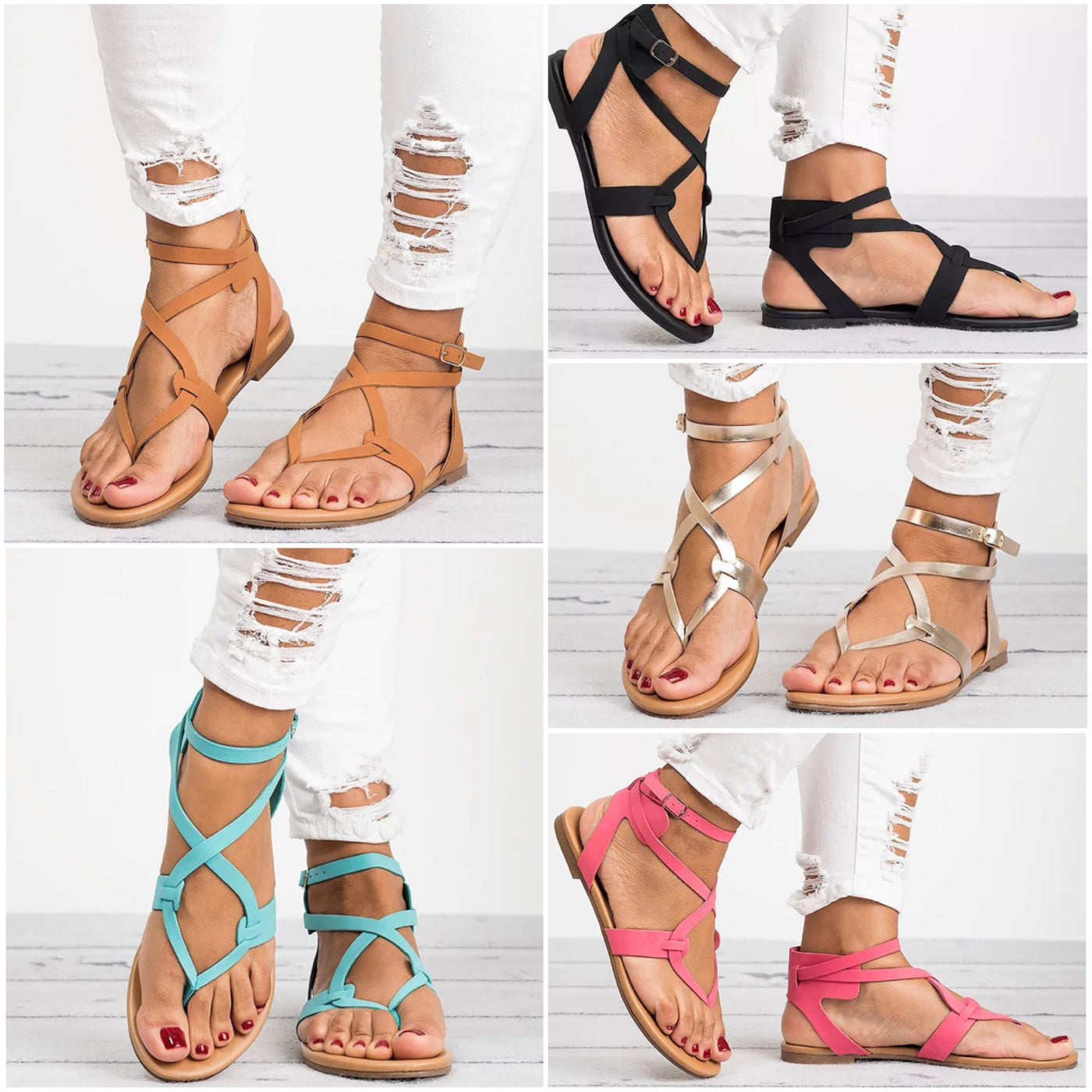 "Viana" Designer-Sandale