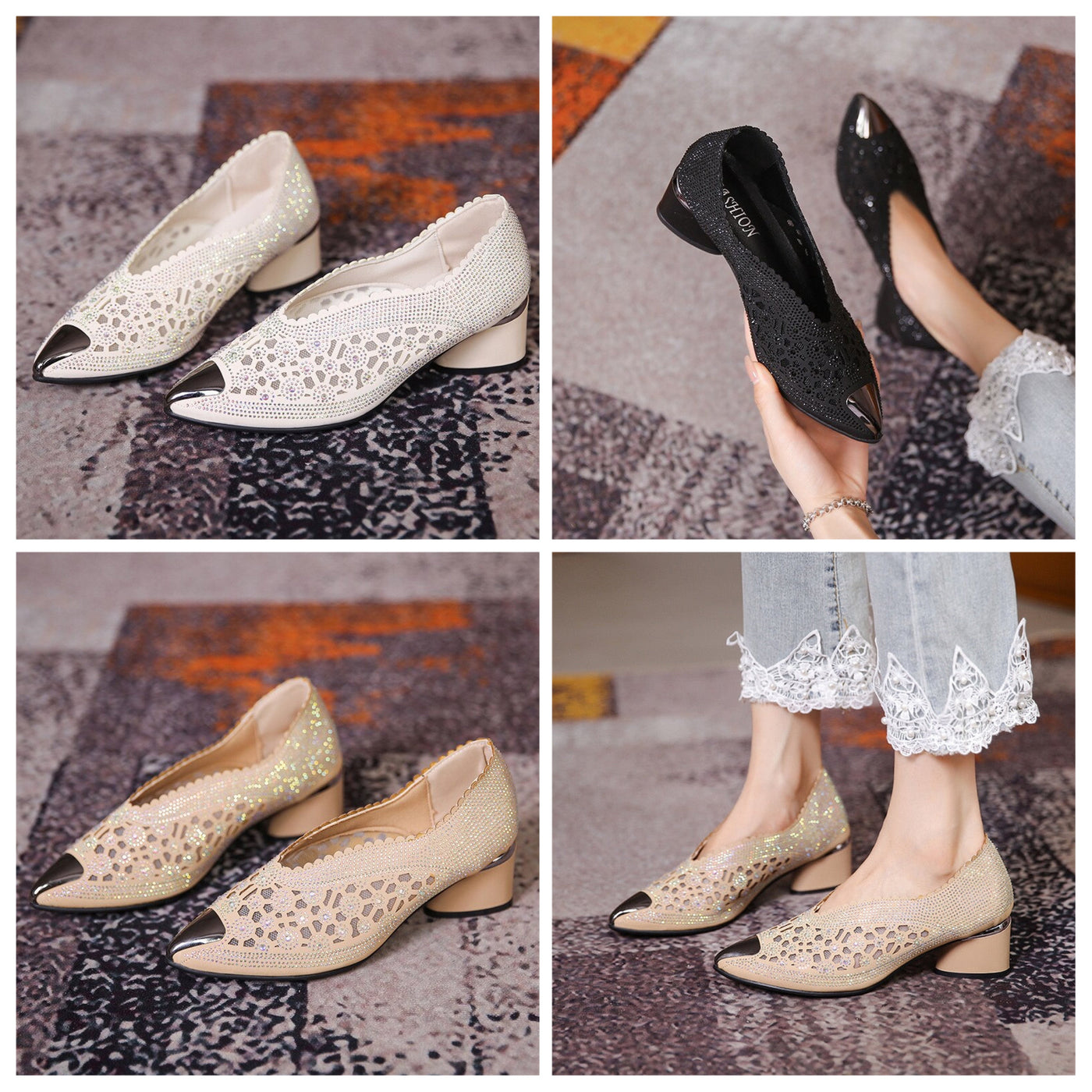 "Sophie" Elegante Ballerinas