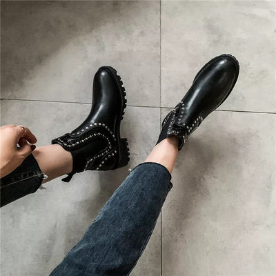 "Viola" Modische Chelsea Boots