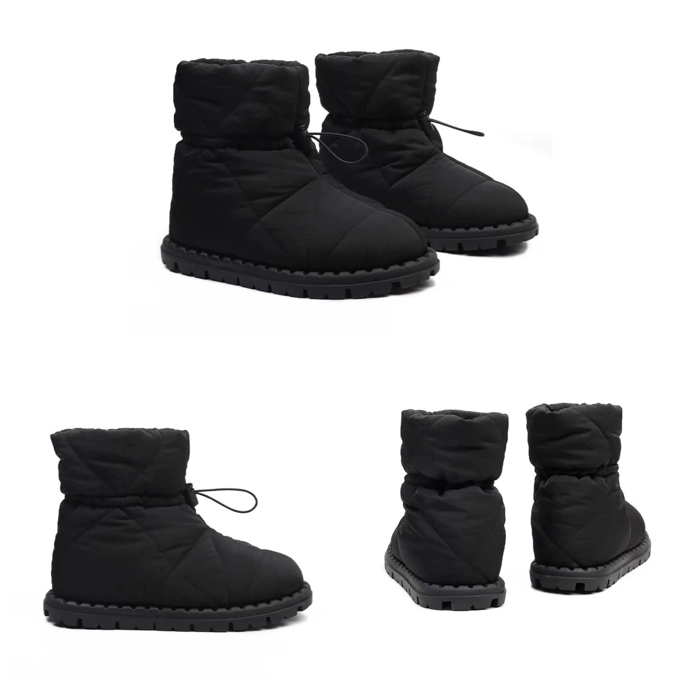 "Clara" Wattierte Boots