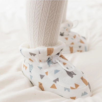 Baby Winterstiefel | Warm Gefüttert | Rutschfeste Sohle | Weiches Flanell & Baumwolle