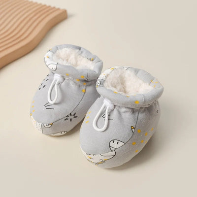 Baby Winterstiefel | Warm Gefüttert | Rutschfeste Sohle | Weiches Flanell & Baumwolle