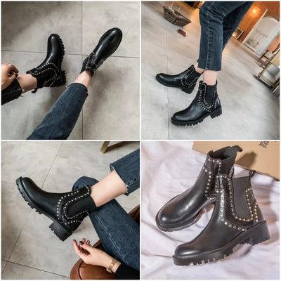 "Viola" Modische Chelsea Boots
