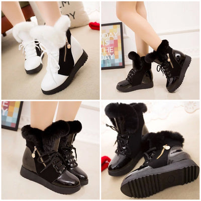 "Irina" Warme Plateau Sneaker