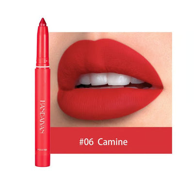 Lippenkonturenstift mit matter Farbe | Langanhaltend & feuchtigkeitsspendend | 2-in-1 Liner & Lippenstift