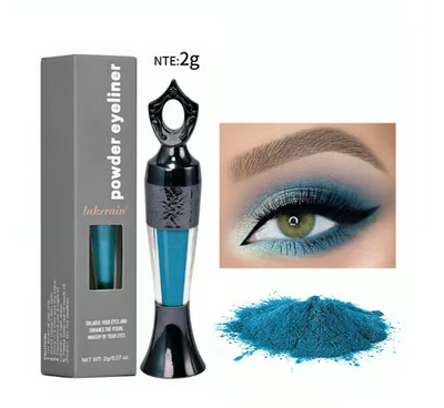 Kräuter Eyeliner | Intensives Schwarz | Natürlich & Wischfest | Langanhaltender Kajal für empfindliche Augen