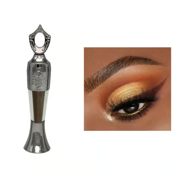 Kräuter Eyeliner | Intensives Schwarz | Natürlich & Wischfest | Langanhaltender Kajal für empfindliche Augen