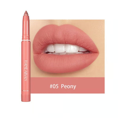 Lippenkonturenstift mit matter Farbe | Langanhaltend & feuchtigkeitsspendend | 2-in-1 Liner & Lippenstift