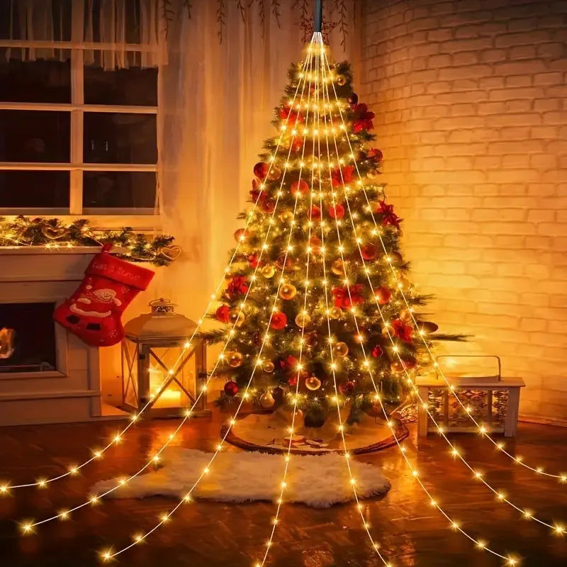 LED Lichterkette | Flexibler Kupferdraht | Warmweiß | IP65 Wasserdicht | USB-Betrieb