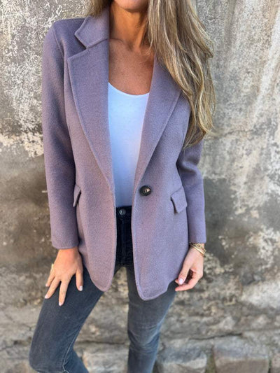 Diane | Blazer mit Ein-Knopf-Design für Damen