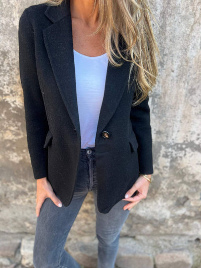 Diane | Blazer mit Ein-Knopf-Design für Damen