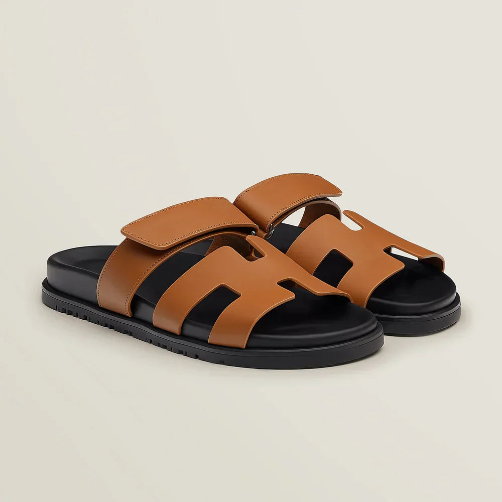 LuxusSohlchen™ Luxus-Plateausandalen aus Leder