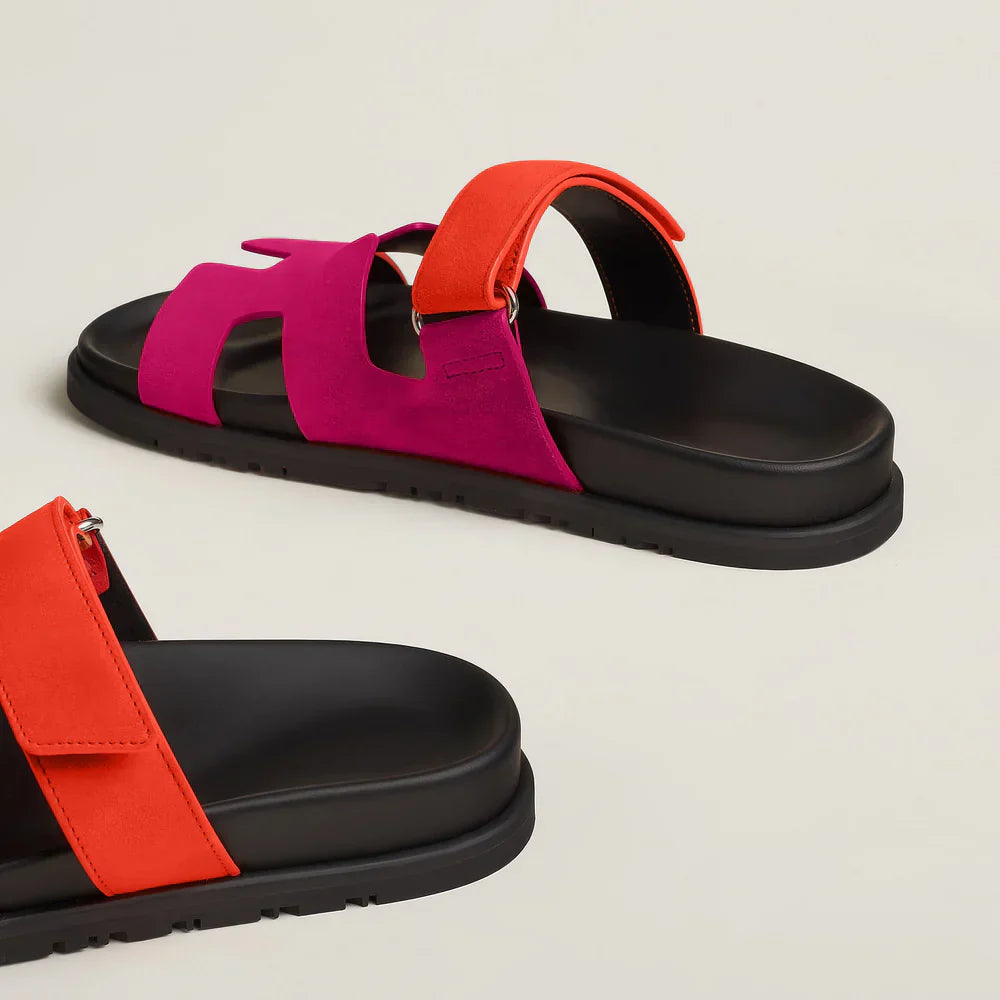 LuxusSohlchen™ Luxus-Plateausandalen aus Leder