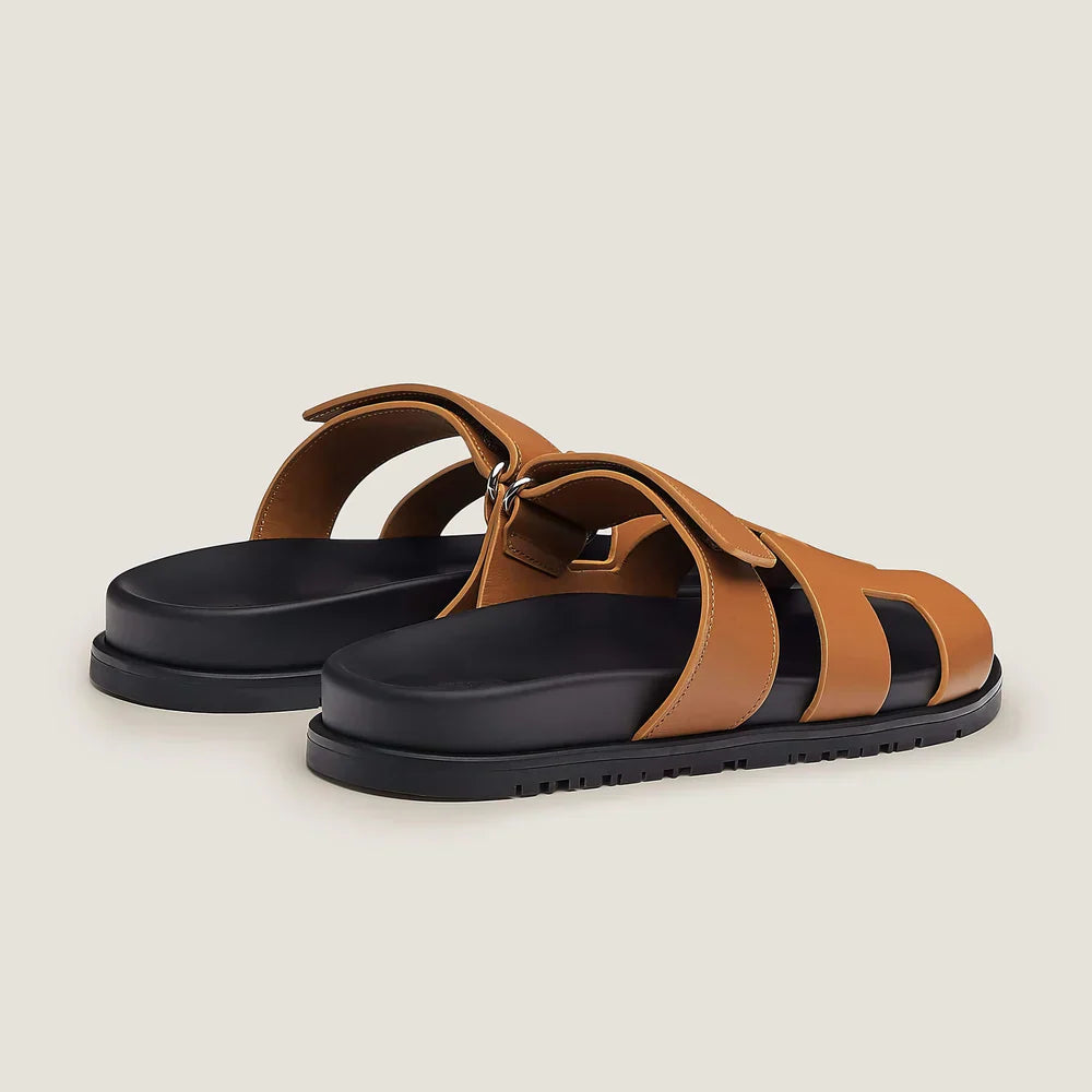 LuxusSohlchen™ Luxus-Plateausandalen aus Leder