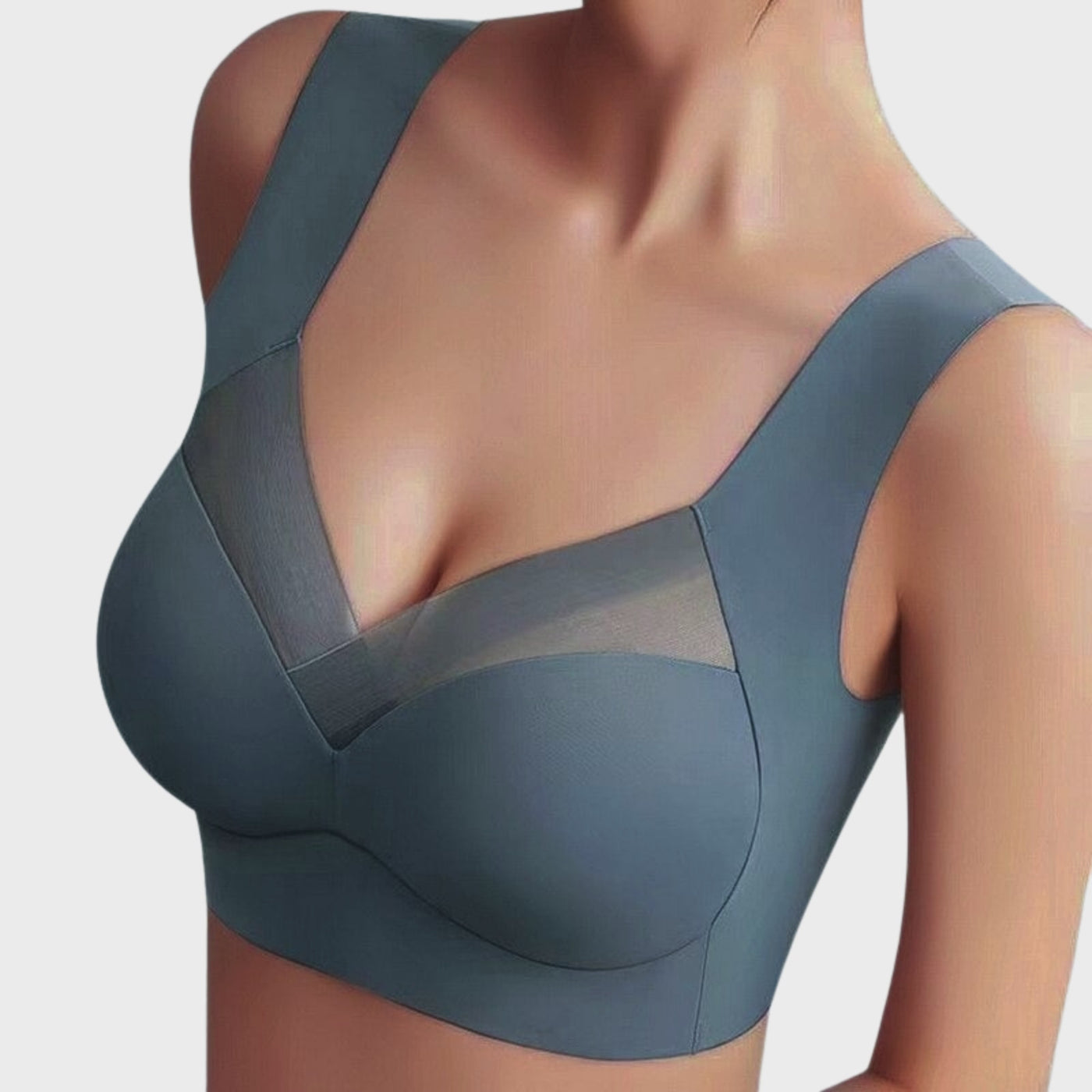 Damen Komfort BH | Nahtlos & atmungsaktiv | Ohne Bügel & Träger | 360° Halt