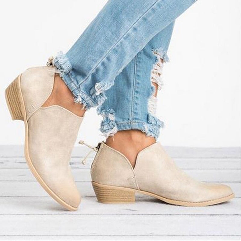 "Gia" Modische Stiefelette