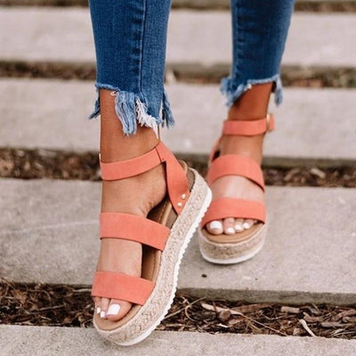 "Hanne" Keil-Sandalette