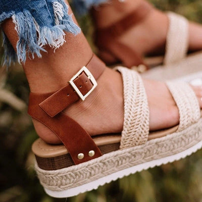 "Hanne" Keil-Sandalette