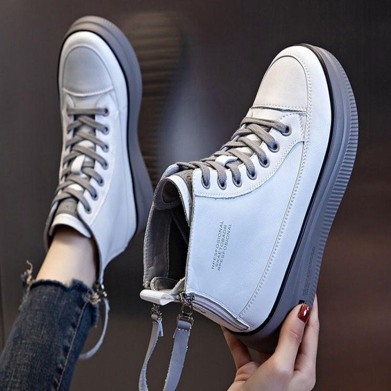 "Irina" Lässige Plateausneaker
