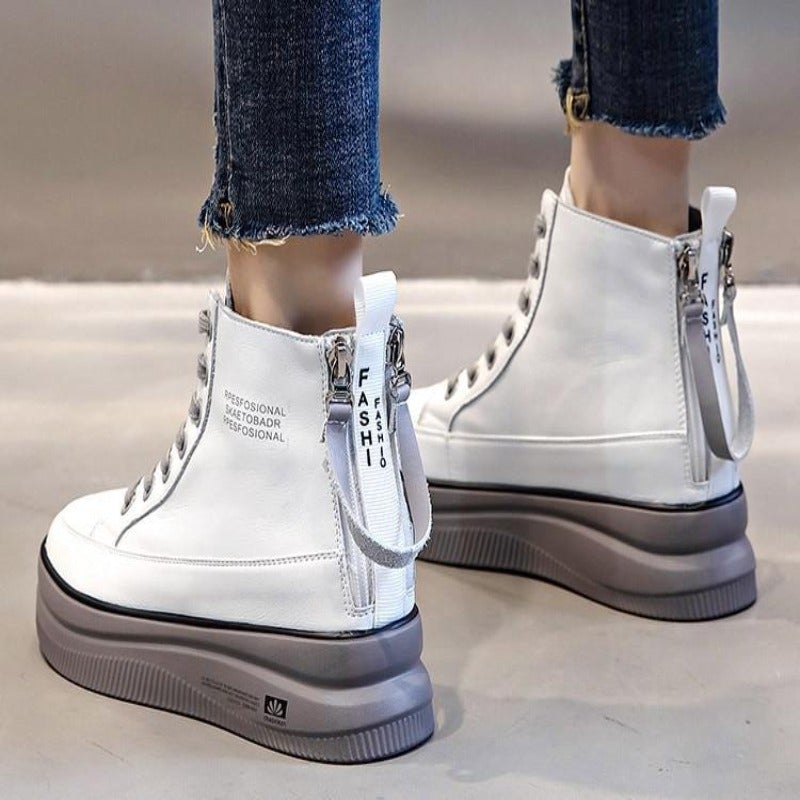 "Irina" Lässige Plateausneaker