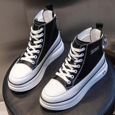 "Irina" Lässige Plateausneaker