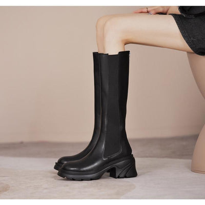 "Rebecca" Modische Chelsea Stiefel