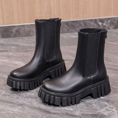 "Lily" Bequeme Plateau-Boots