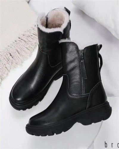 "Anna" Trendige Schneestiefelette