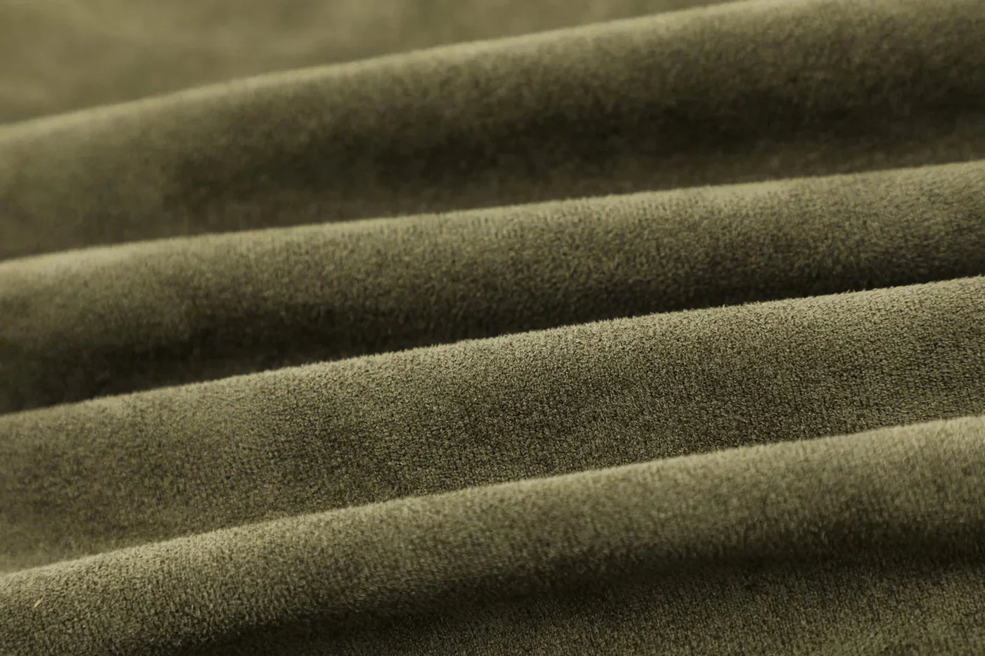 Damen Überdimensional Jacke | Weiche Wildlederoptik | Voll gefüttert | Khaki