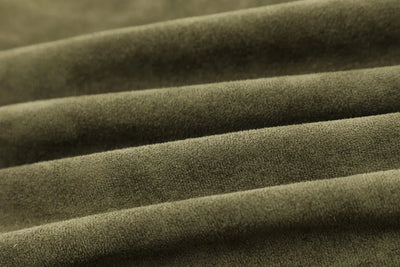 Damen Überdimensional Jacke | Weiche Wildlederoptik | Voll gefüttert | Khaki