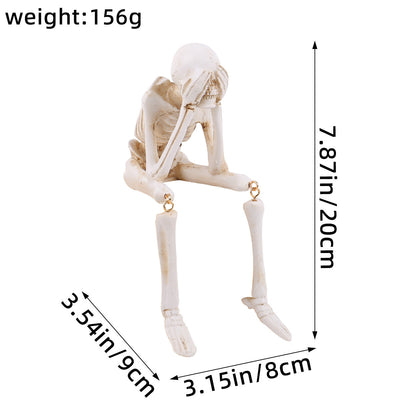 BoneChill™ 3er-Set gruseliger Skelett-Ornamente für Halloween