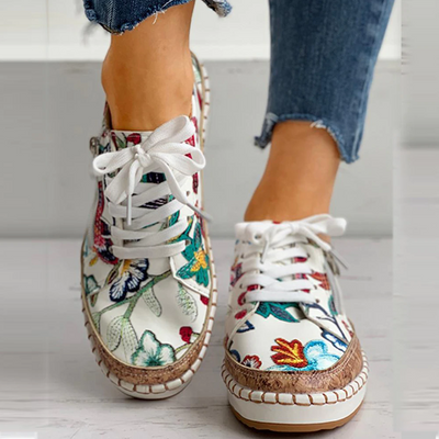 Martha™ Atmungsaktive Slip-on-Sneakers Mit Einzigartigem Print