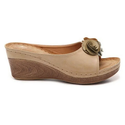 Bequeme Orthopädische Damen Sandalen | Keilabsatz