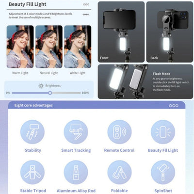 GlatterSpin™ Filmische Videostabilisierung