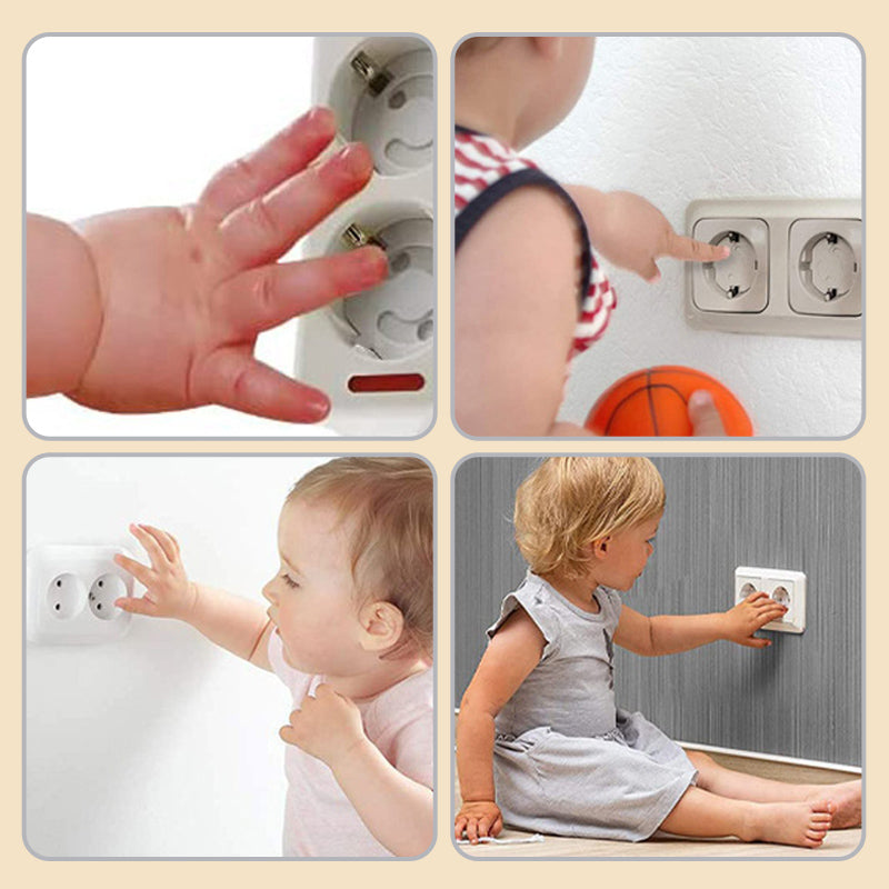 SteckdosenSchild™ Kindersichere Steckdosensicherheit